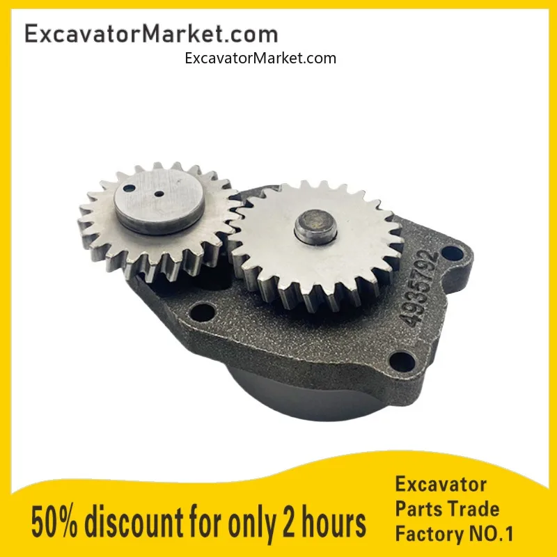 

For excavator oil pump Cummins 6BT5.9 engine oil pump 4935792 1011N-010- original excavator parts Excavator Accessories