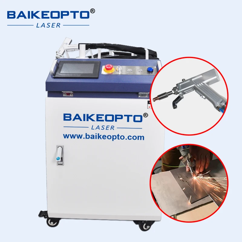 BK-HW1000E Handheld Laser Welding Machine Double Pulse Welding Machine Air Cooled Portable Laser Welding Machine