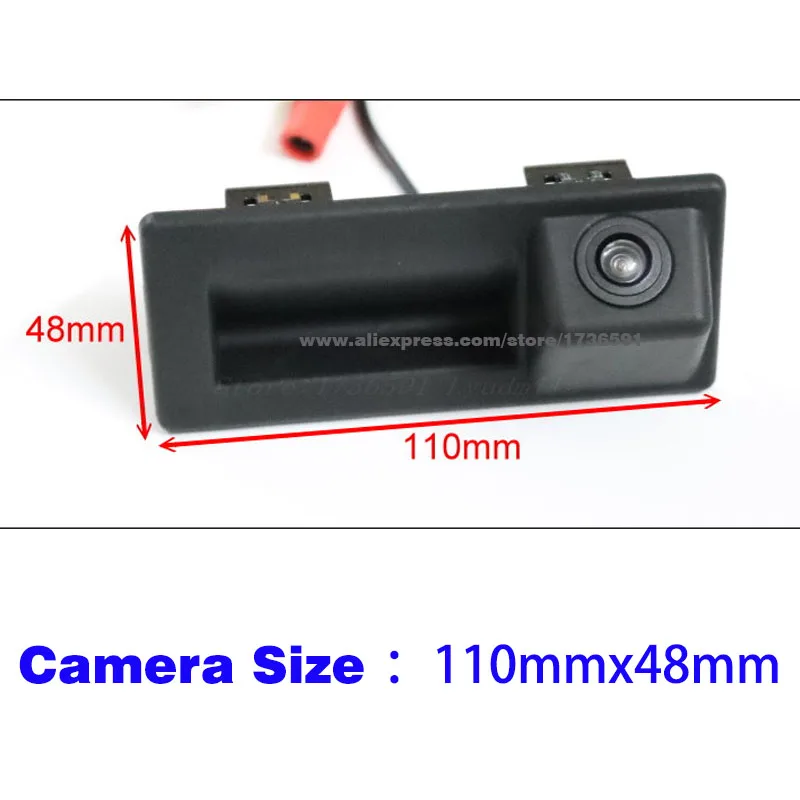 Trunk Handle Rear View Camera FOR Audi A4 B8 B9 A4L S4 RS4 2016~2024 / A3 S3 8V 8P RS3 A5 S5 Q3 Q5 A6 A8 Q7 HD Parking Camera