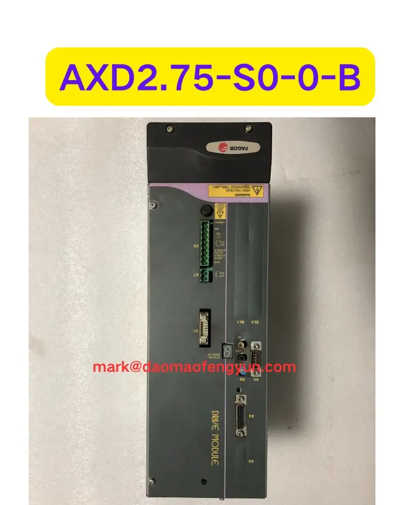 second hand AXD2.75-S0-0-B Fagor Servo drive AXD2.75-S0-0 fast shipping