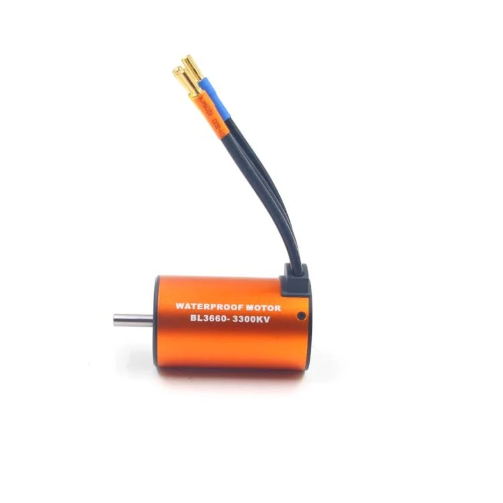 FATJAY RC هواية 3660-3300KV-4T 2-4S بطارية مقاوم للماء فرش Sensorless Inrunner 4-القطب نموذج أجزاء المحرك لقارب سيارة RC