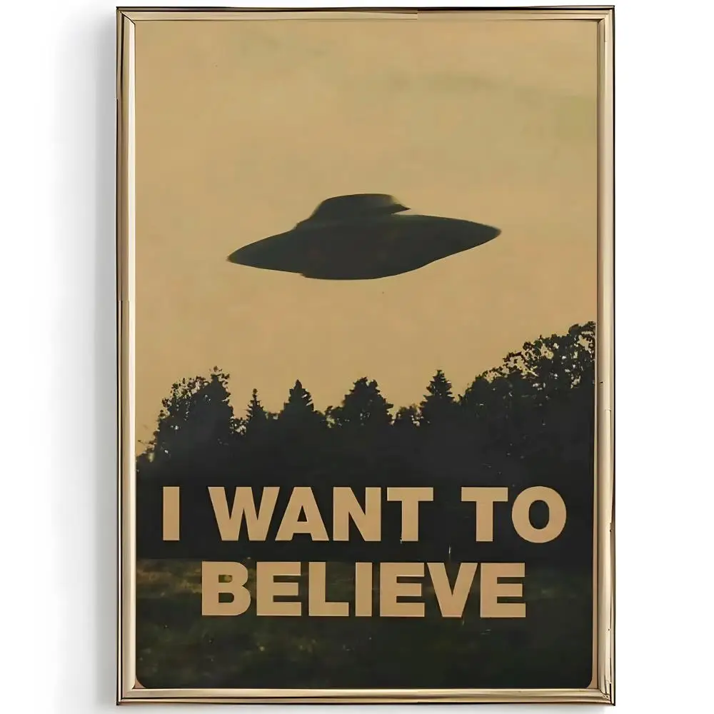 Series SciFi The X-Files Poster Unique Home Decoration Ideas & Stylish Interior Art
