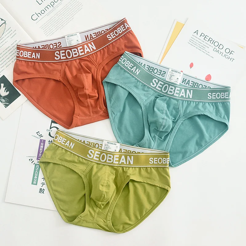 Dropshipping Men Underwear Male Underpants Bikini Pant Laagbouw Mannen Ondergoed Comfortabel U Pouch Close-Fitting