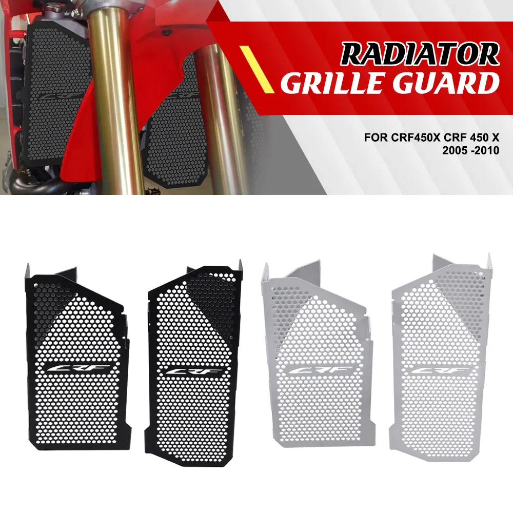 

CRF 450X Motorcycle Accessories Radiator Guard Cover Cover FOR HONDA CRF450X CRF 450 X 2005 -2010 2011 2006 2007 2008 2009 2010