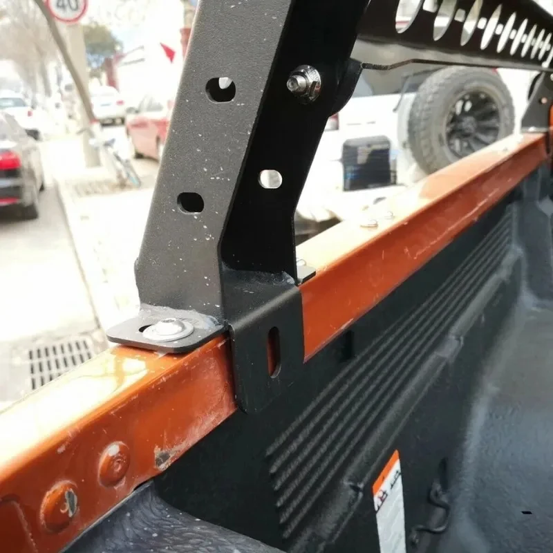 Best SellingJP-BR101 Custom Various Off Road 4X4 Aluminium Alloy Cargo Roll Bar Adjustable Pickup  Truck Bed RackHigh Quality