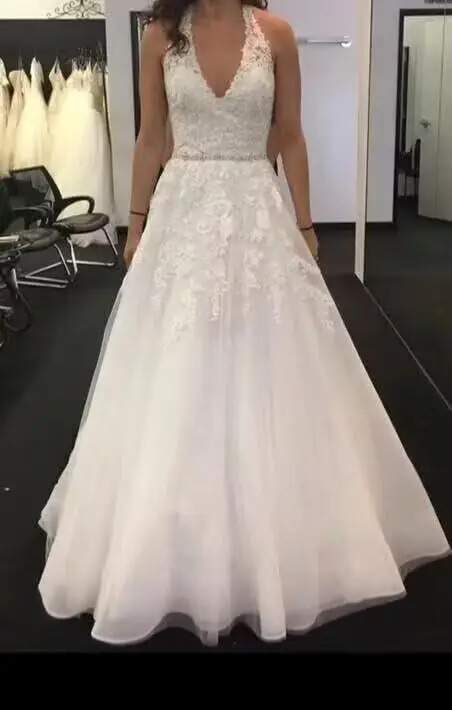 Свадебные платья из тюля для невесты 2025, свадебные платья для женщин, элегантное свадебное платье трапециевидной формы, бальное платье