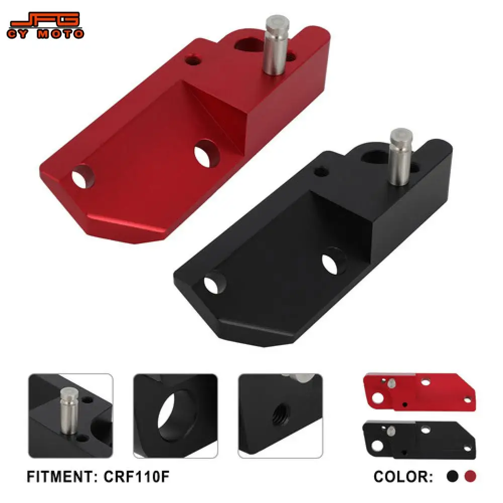 

Подставка для мотоцикла, боковая подставка, кронштейн для Honda CRF110F CRF 110F, запасная часть для велосипеда для бездорожья, обработанный на станке с ЧПУ, алюминий для бездорожья