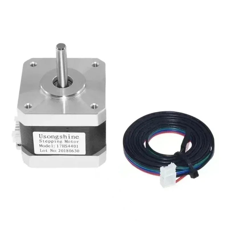 1PCS 42 stepper motor NEMA Hybrid Screw Motor (17HS4401) two-phase four-wire 3D printer performance stable high-speed response