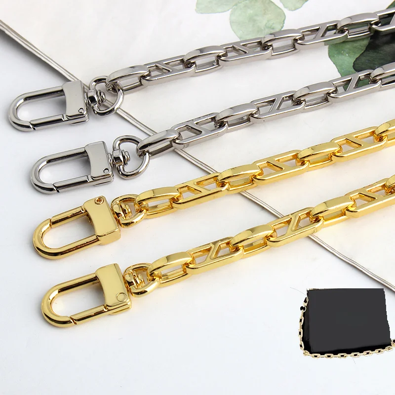 

30-120CM Bag Chain Transformation Accessories Bag Straps Replacement Underarm Crossbody Shoulder Strap Metal Armpit Bag Chains