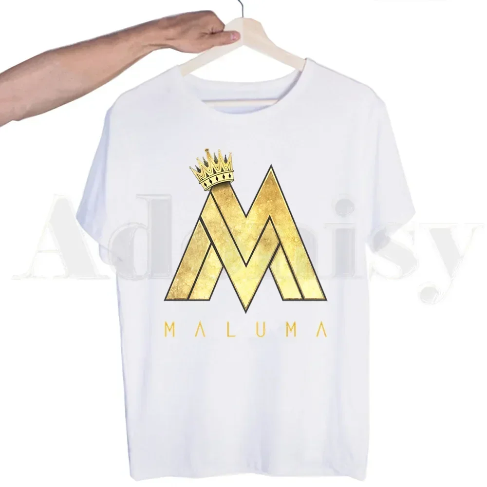 Maluma Hawai Reggaeton Singer T-shirt for Men Short Sleeve Men Tops T Shirt for Male White T Shirt Women Tees