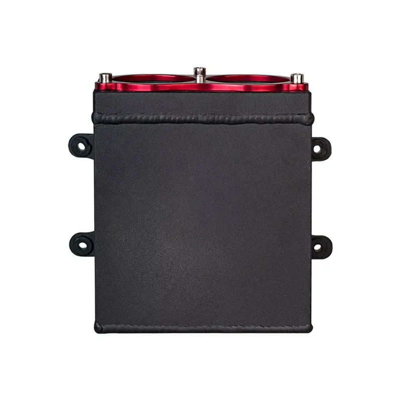 Dual Port Racing Fuel Tank 60mm 044 External Billet Pusher Black Oil Tank Replacement Part In Stock