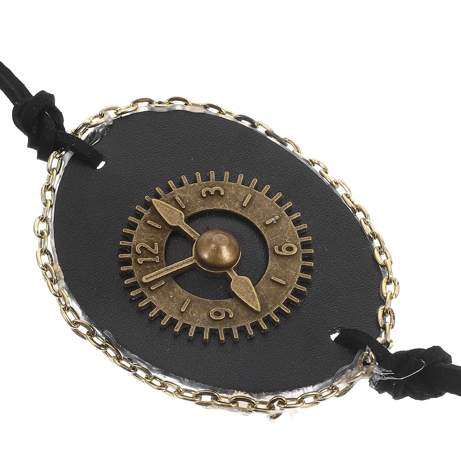 غطاء مزخرف على شكل عين واحدة على طراز فاسق عتيق لحفلة الهالوين القراصنة التنكرية خفيفة الوزن ومريحة للبالغين