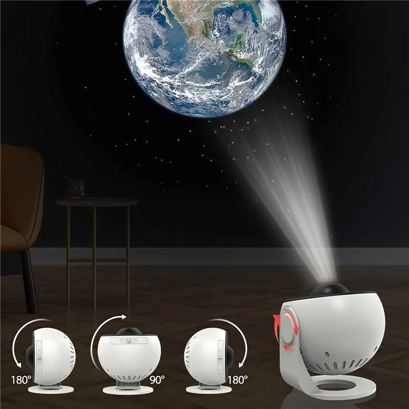 Projecteur de galAct de planétarium pour enfants, 12 en 1, rotation à 360 degrés, budgétaire de ciel étoilé LED, veilleuse de chambre à coucher, cadeau pour enfant