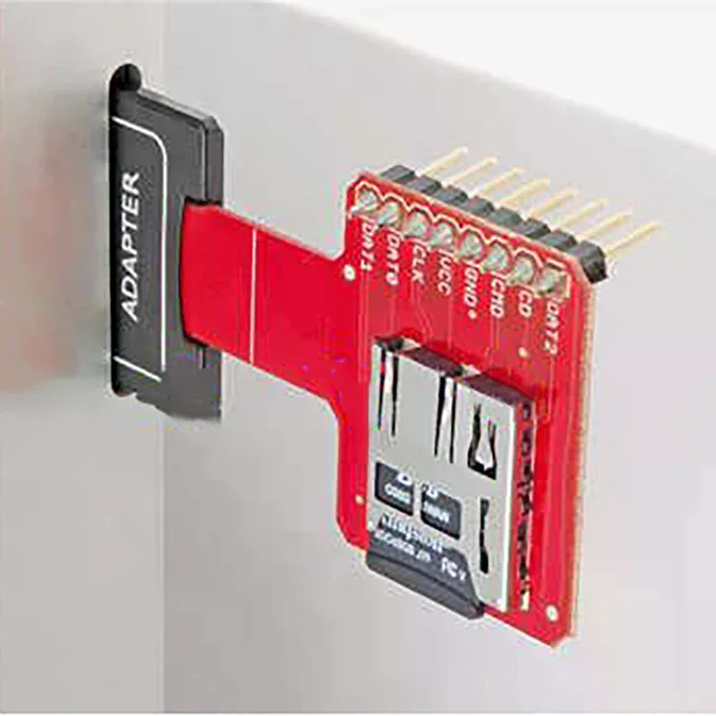 Sniffe for Tf Card Adapter Plate Universal 1pc Microsd Sniffe Tf Card Adapter Plate Compatible with Arduino