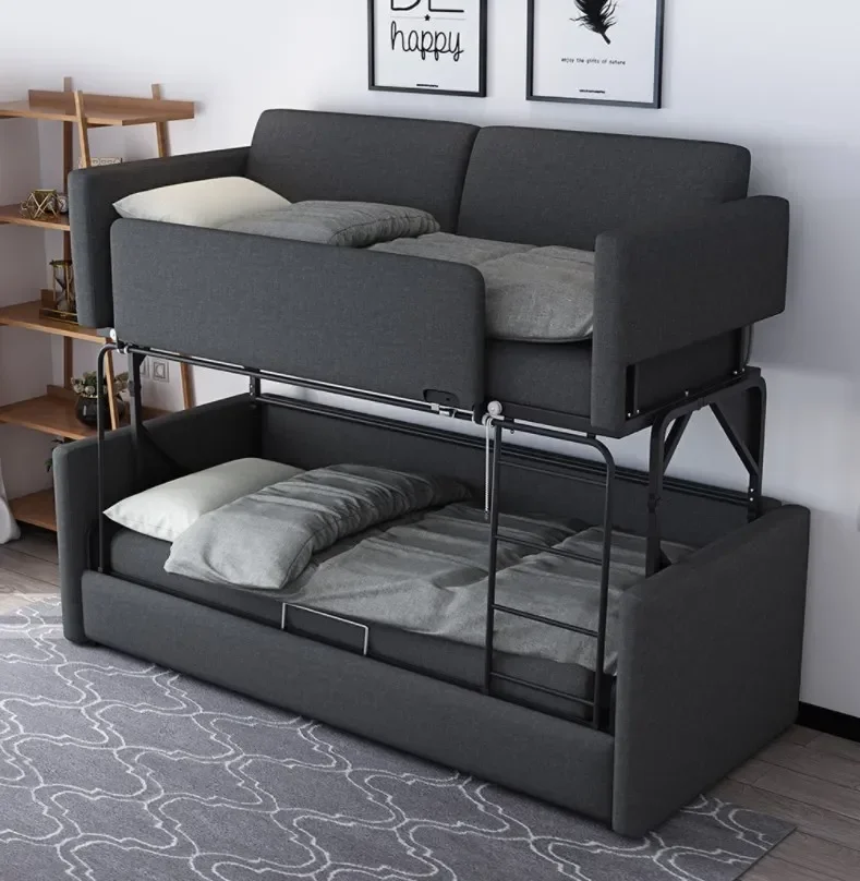 Sofa Bed Folding Dual-use Living Room Multifunctional Sofa Modern Simple Double Triple Folding Bed