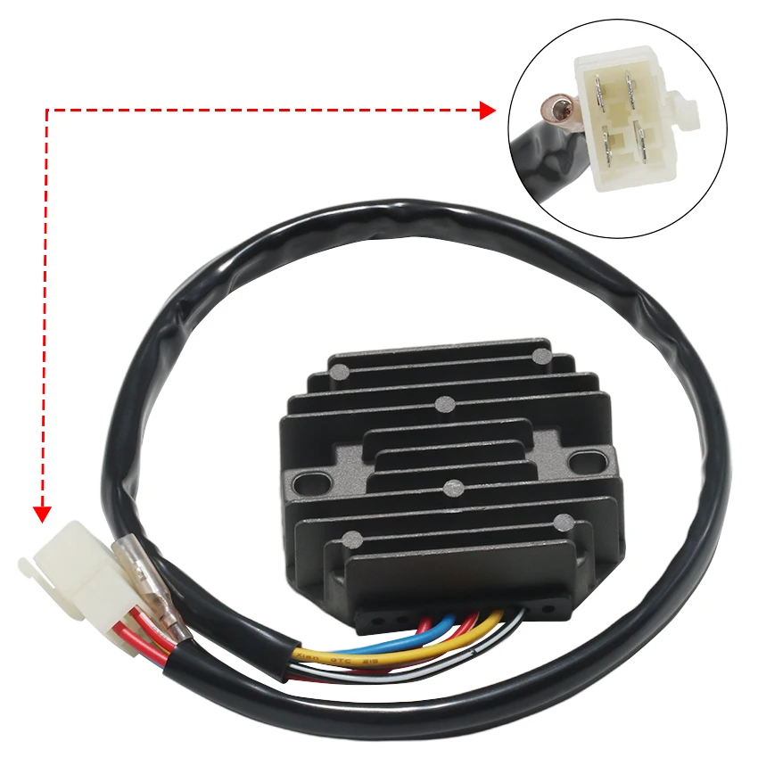 Motorcycle Rectifier Regulator electronic parts for Suzuki LT250 LT250EF LT300 LT300E Quadrunner 250 300 32800-24500 32800-24501