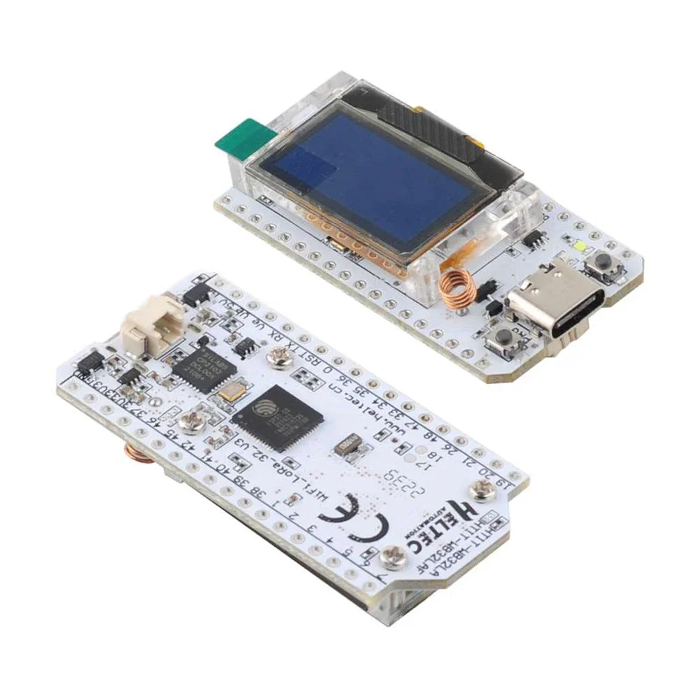 Papan pengembangan Node LoRa32 IoT Board 0.96 inci OLED SX1262 Wifi BLE ESP32 V3 papan Dev antena 868/915Mhz versi ditingkatkan