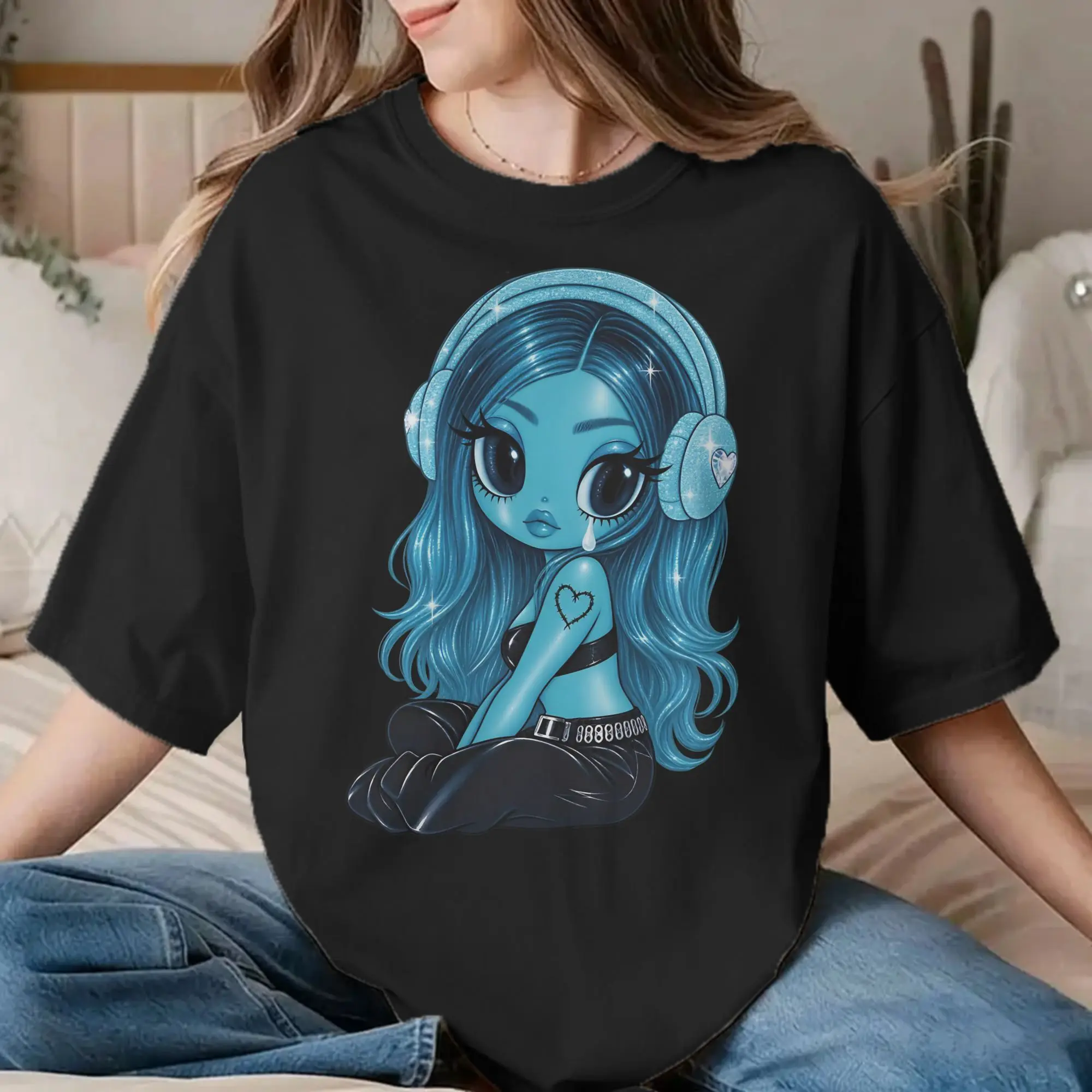 Men Women T-Shirt Karol G I Don't Regret Feeling So Much Novelty Cotton Tees Short Sleeve  T Shirts O Neck Clothes Unique