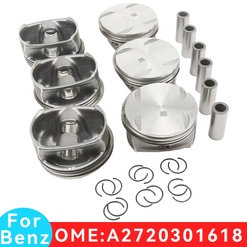 Suitable for Mercedes Benz A2720309717 A2720304317 A2720302217 A2720301817 GL500 C350 E350 S500 S350 Sprint engine piston rings