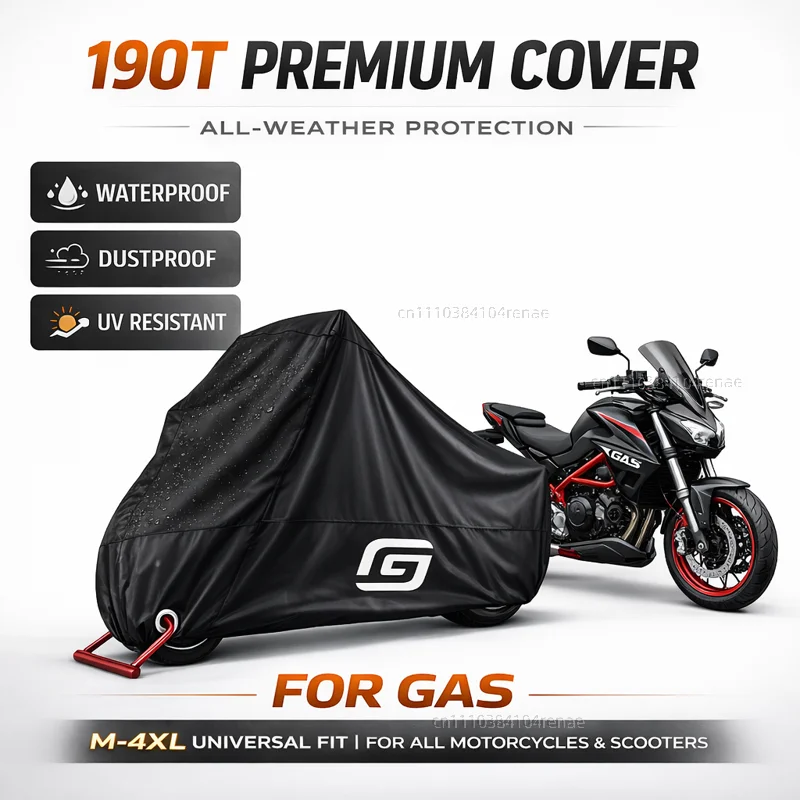 

For Gas Gas EC300 250 120 EC EX MC TXT 190T Motorcycle Cover Waterproof Dustproof UV Protection All Season
