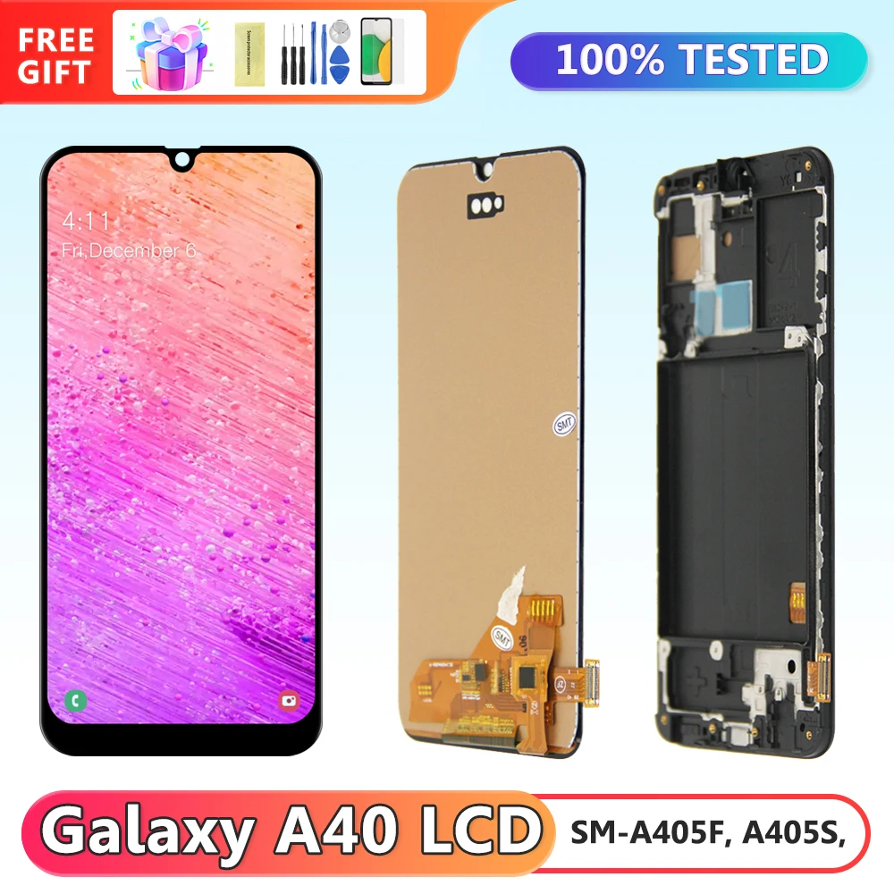 شاشة LCD A40 عالية الجودة: تقييم شامل لشاشة استبدال Samsung Galaxy A40