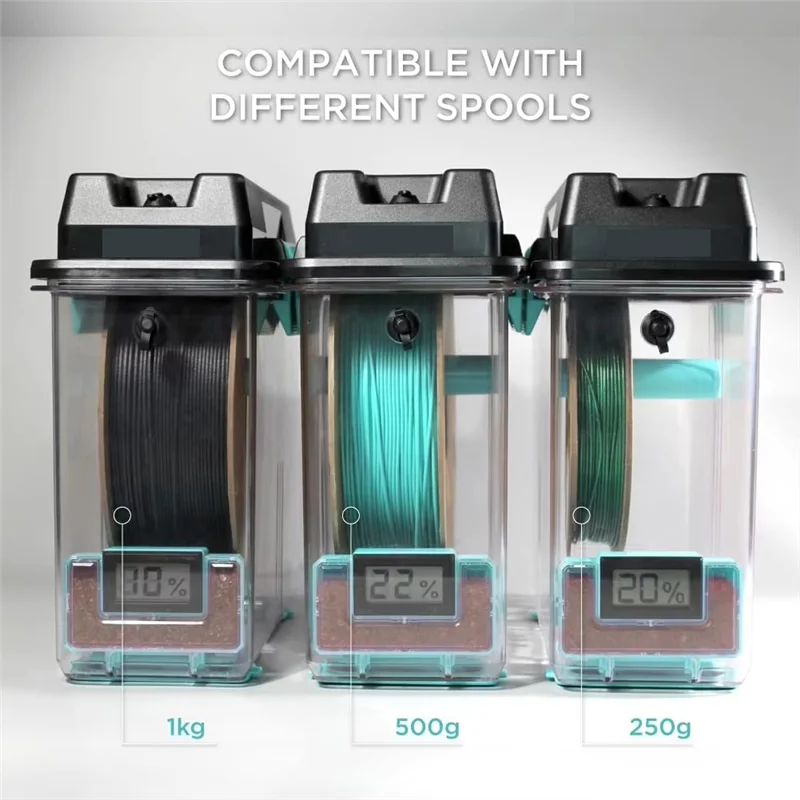 L93A-For Polymaker Polydryer Filament Dryer And Filament Storage For FDM/FFF 3D Printer Filament Dry Box US Plug