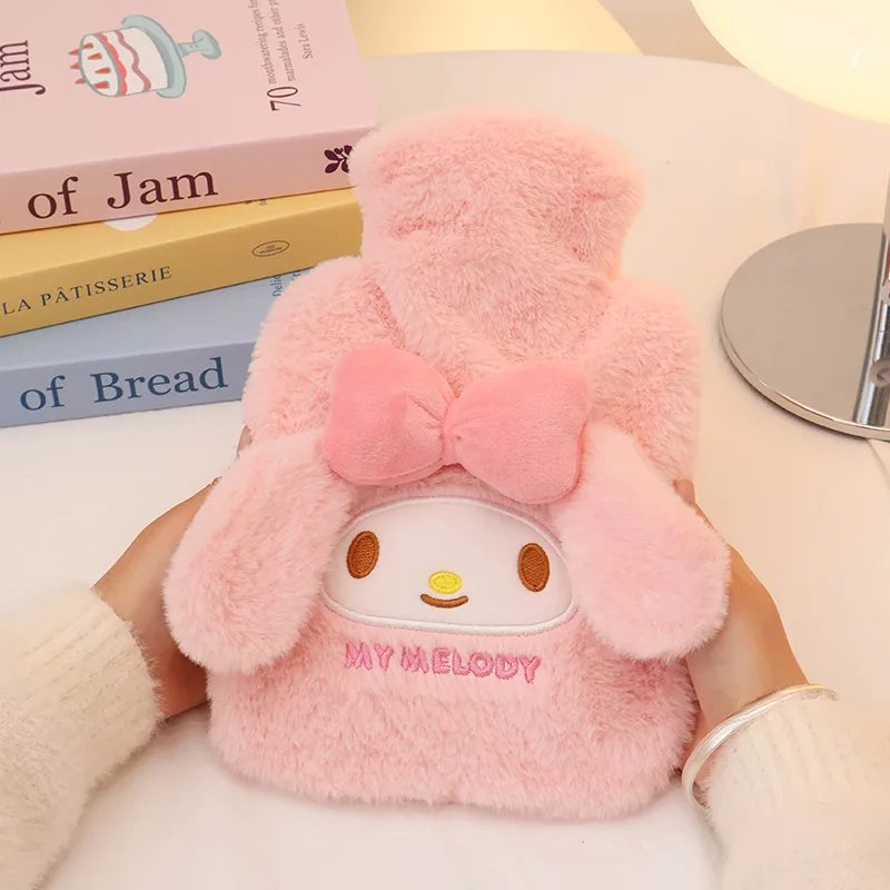 Kawaii My Melody Anime Handwarmer Heat Pack Leuke Cartoon Herbruikbare Verwarming Warmwaterkruik Herfst Winter Waterzak Meisjes Geschenken