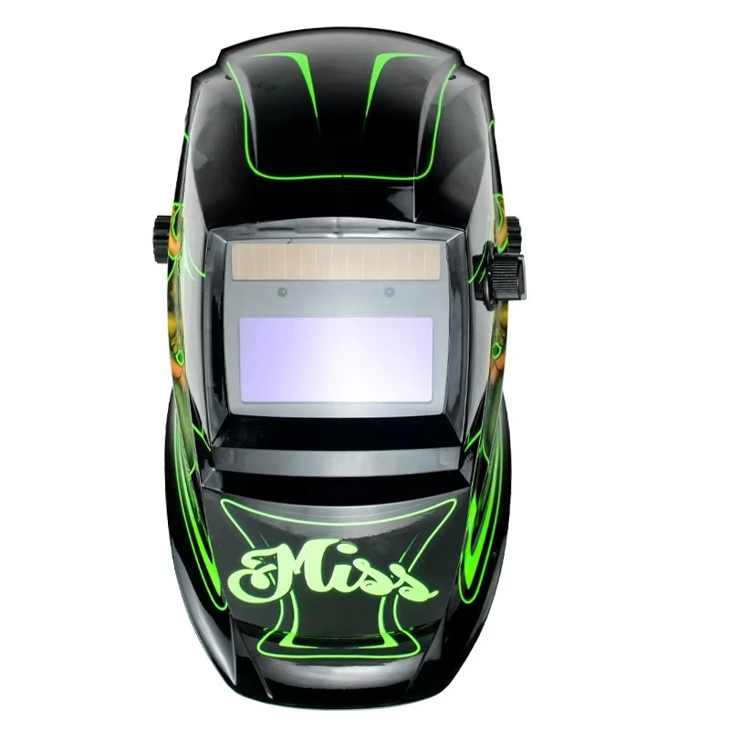 Solar Powered Auto Darkening Welding Helmet EN379 Certified Welding Mask Professional Welder Safety Protective Welding Supplies