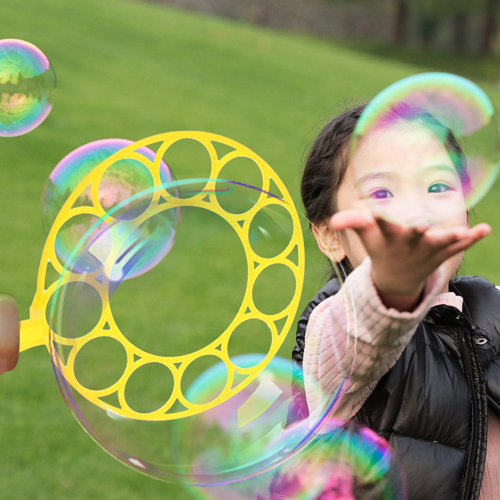 Bubble Tool Children's Soap Bubbles Giant Wands Out Door Toys Machine Blowing Funny