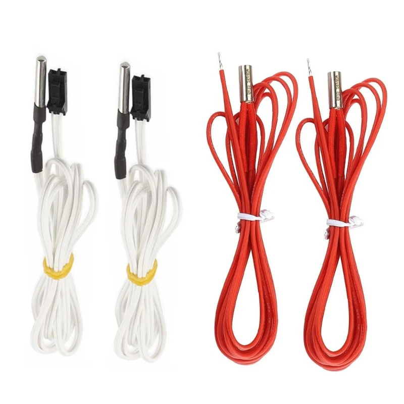 

6pc Cartridge Heater Element Thermistor High Temperature Sensor for Prusa I3 MK3 MK3S Heating Tube 3D Printer Hotend Accessories