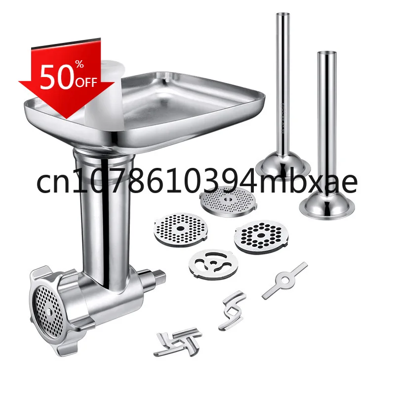 

Flour mixing machine meat grinder accessories, occasion for kitchen flour mixing machine hand minced meat head in usa