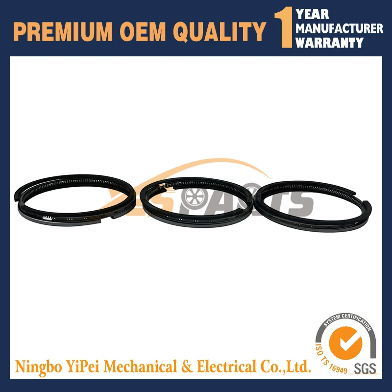 

3 set Piston Ring STD 72mm for Yanmar 3TNA72