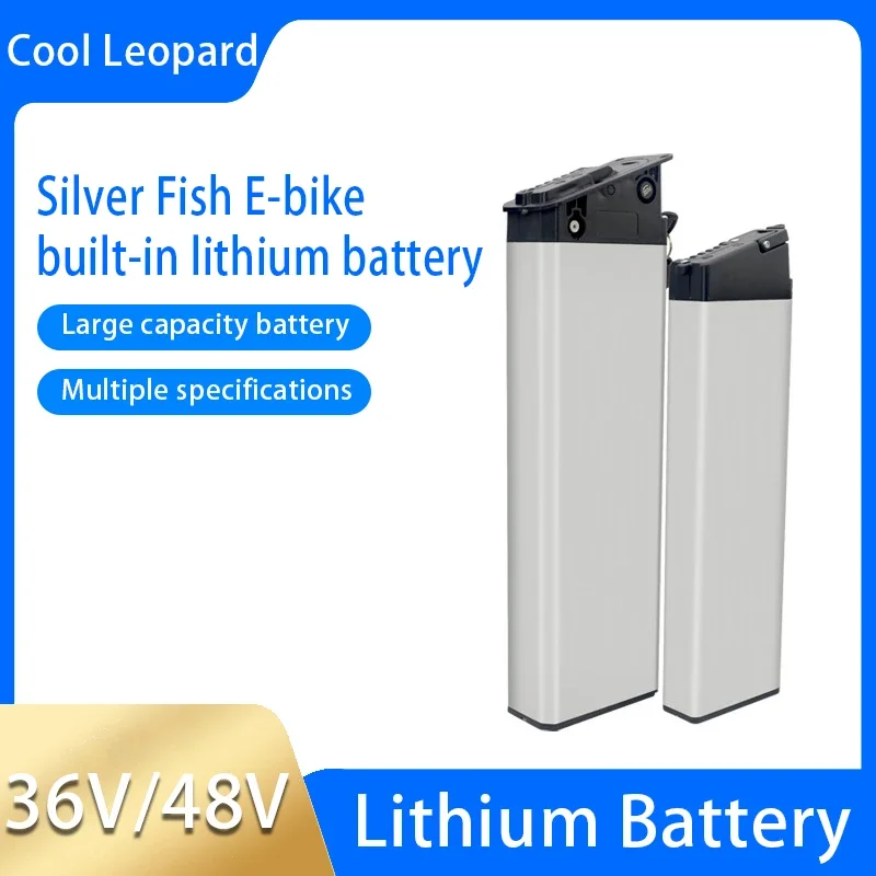 36V/48V 10Ah 13Ah beam aluminum tube built-in lithium battery, folding electric bicycle rechargeable lithium battery.