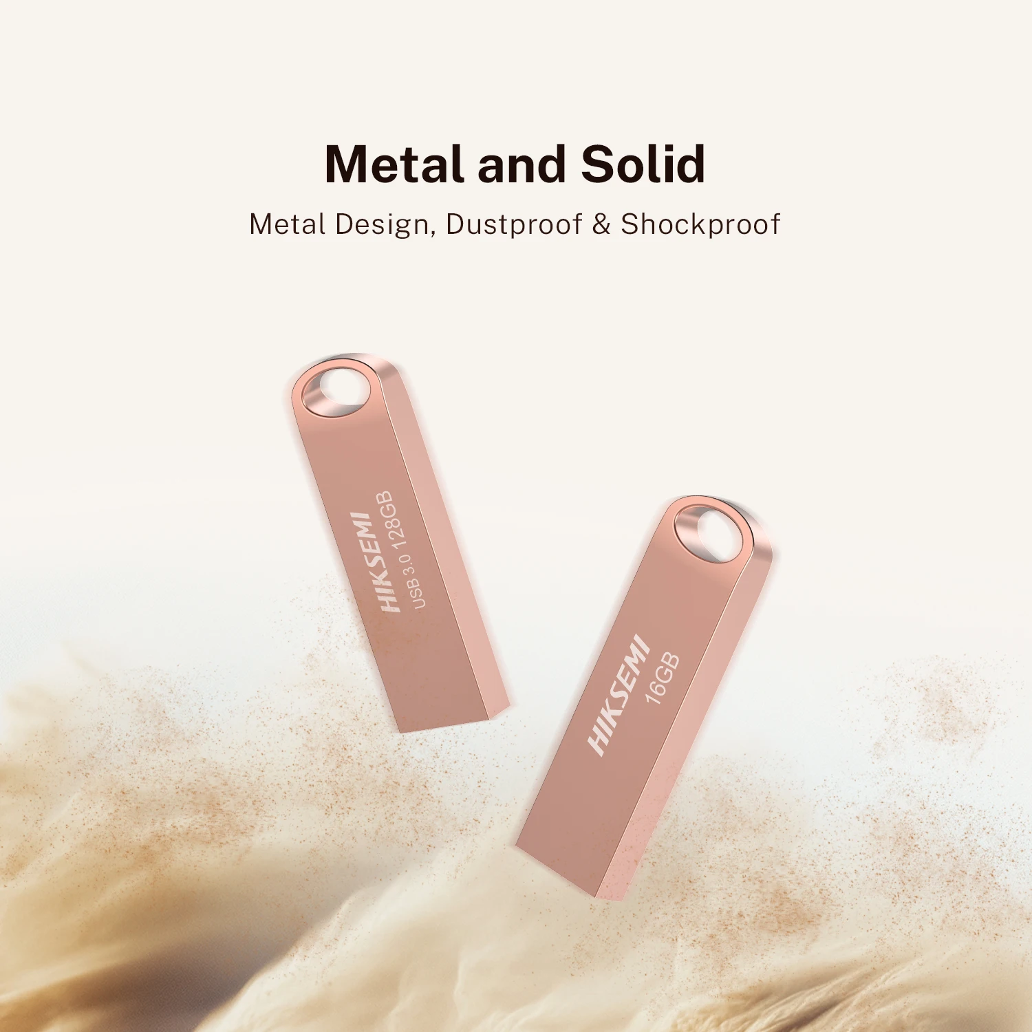 HIKSEMI USB3.0 محرك فلاش 128 جيجابايت بندريف غلاف معدني عالي السرعة عصا الذاكرة لهاتف الكمبيوتر OTG متوافق مع تخزين البيانات الآمنة