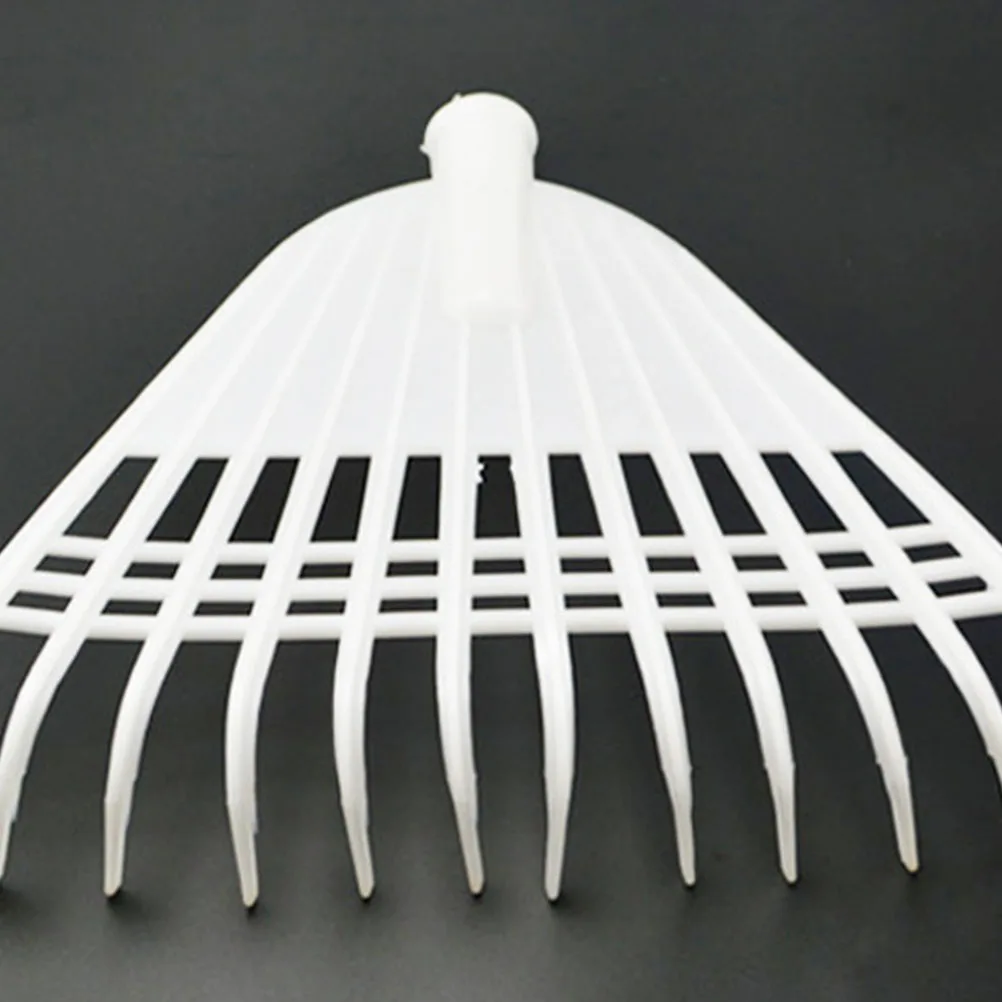 

2pcs Plastic Garden Tool Heavy Duty Soil Loosening Grass Leaf Collection Farm Rake Agricultural Plowing Implement Portable
