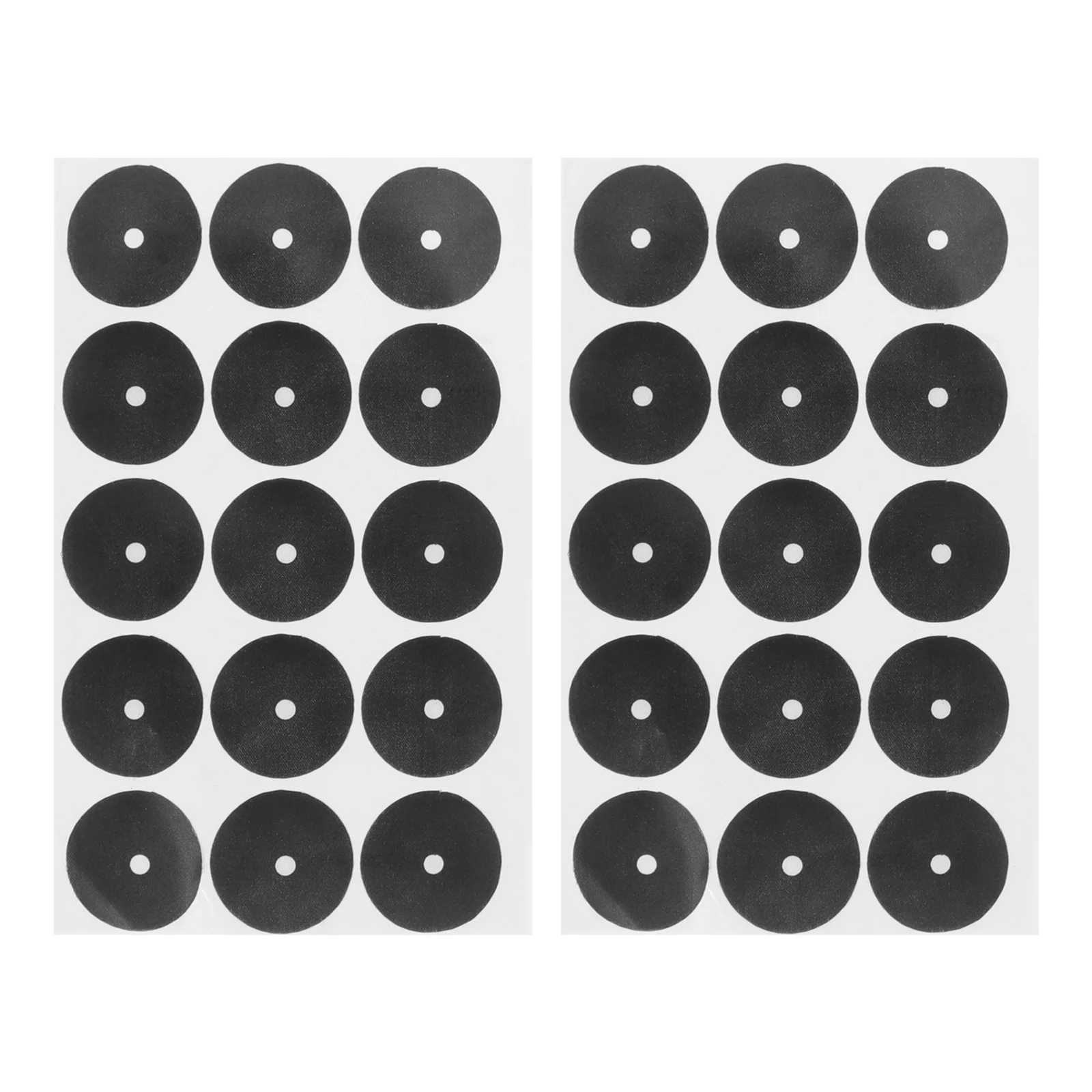 2 Sheets Billiard Accessories Black Spot Sticker Table Tennis Position Dot Pool Marker