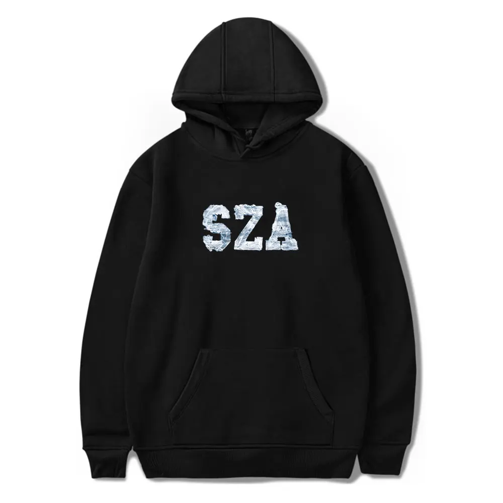 

SZA Logo Hoodies SOS Tour Merch Print Unisex Fashion Funny Casual HipHop Style Streetwear