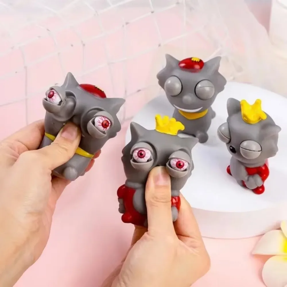 Zabawna zabawka do ściskania gałki ocznej, świecące koraliki do oczu z wilka, Fidget dla dorosłych dzieci, kreatywne zabawki antystresowe, prezent świąteczny, szczypta dłoni