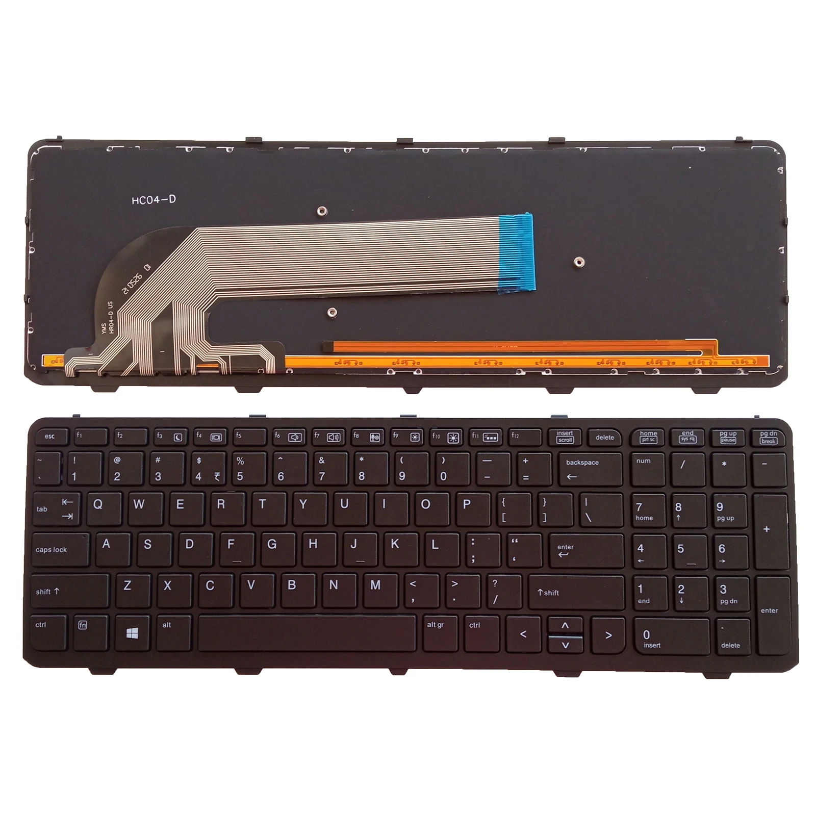 

US Keyboard FOR HP Probook 450 G0 450 G1 450 G2 455 G1 G2 470 G0 G1 G2 721953-001