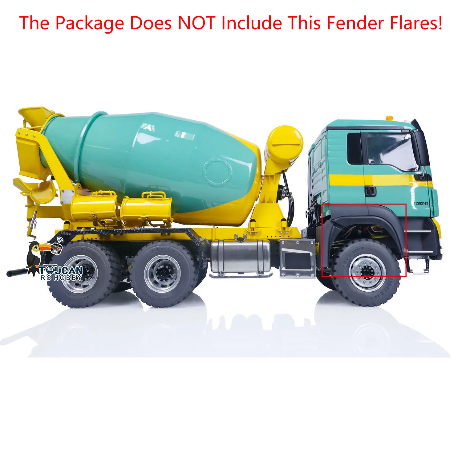 

Toys LESU 6x6 Metal RC Mixer Truck 1/14 for Radio Agitating Lorry Concrete Car Truck-mounted Mixer Vehicles TH20595