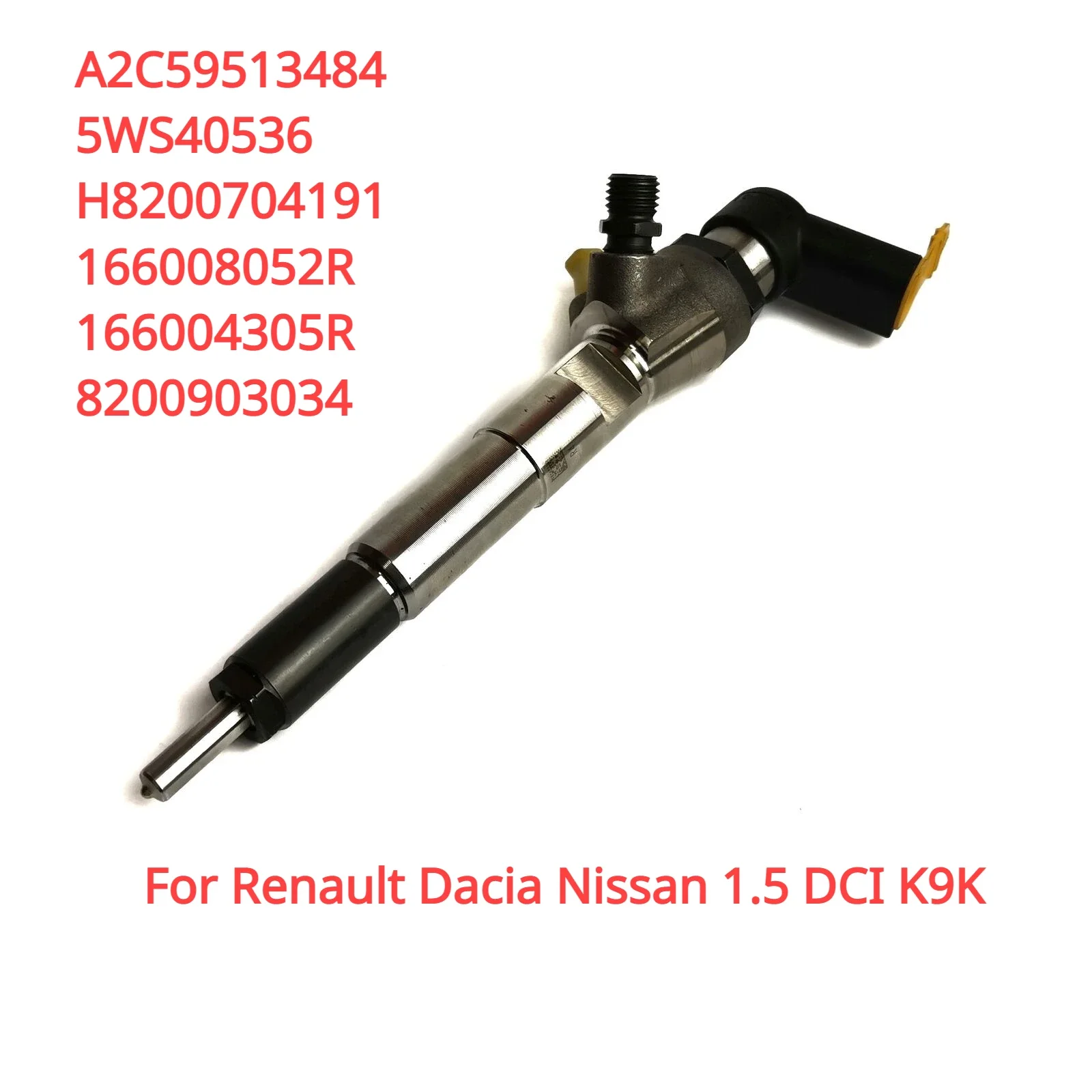 

For Siemens Dacia Nissan Renault Clio 1.5DCI K9K Engine New Diesel Fuel Injector Nozzle A2C59513484 8200903034 166008052R