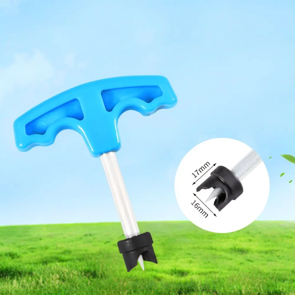Garden T Handle Hole Puncher Tool For Irrigation Pipe Drip Tubing Installer Greenhouse Watering System Hose Hole Opener