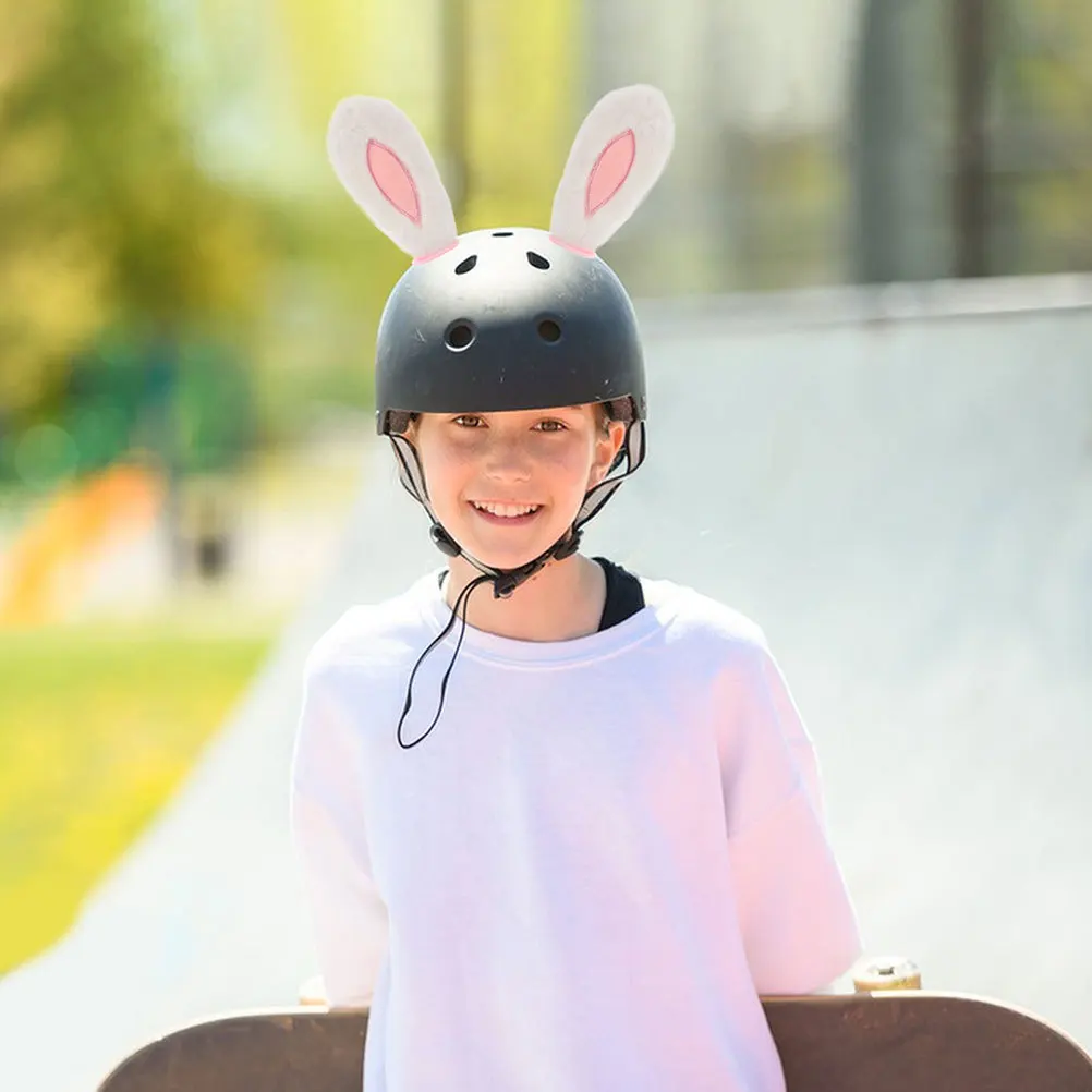 

4Pcs Decoration Rabbit Ears Soft Lightweight Accessories for Motorcycle Bicycle Scooter Ski Riding Bunny Ears
