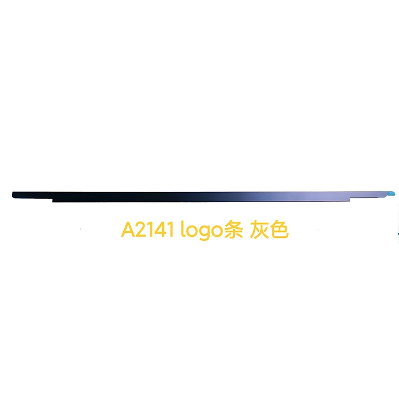 Screen Glass Pressure Strip Logo Strip Frame Cover Case For MacbookA2141/a1707 A1990/a1534 Silver/Gray Color