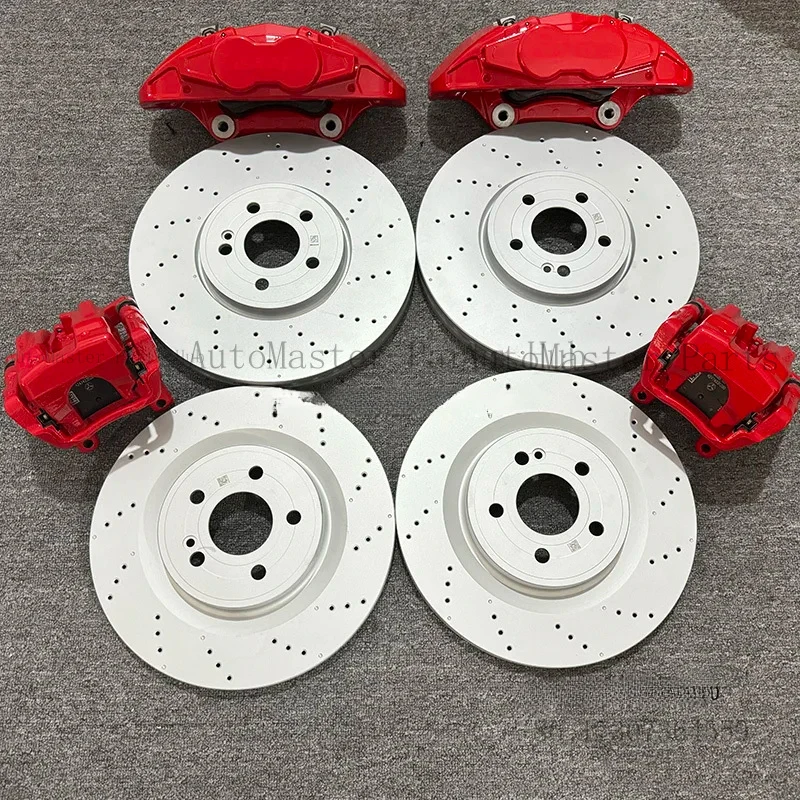 Brake Calipers A45 Front 4 Pot  Kit and Rear Single for W177/w176/ - CLA/GLA/GLB With 350mm/330mm 18-inch Wheels