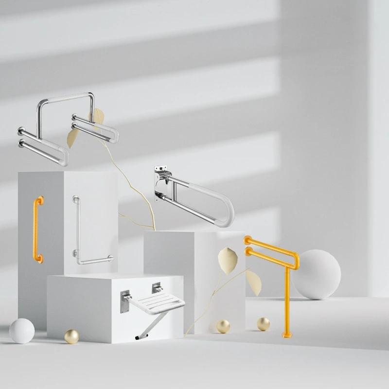 

Опорная рейка для ванной комнаты из нержавеющей стали для инвалидов, общественный туалет, ночник, поручень для пожилых людей, инвалидов, поручень для туалета, нескользящая