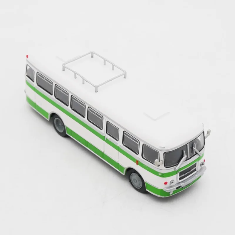 Diecast IXO 1:72 Scale SAN H100A Bus Alloy Classic Car Model ผลิตภัณฑ์สำเร็จรูปจำลองของเล่นคอลเลกชันของขวัญโมเดลแบบคงที่