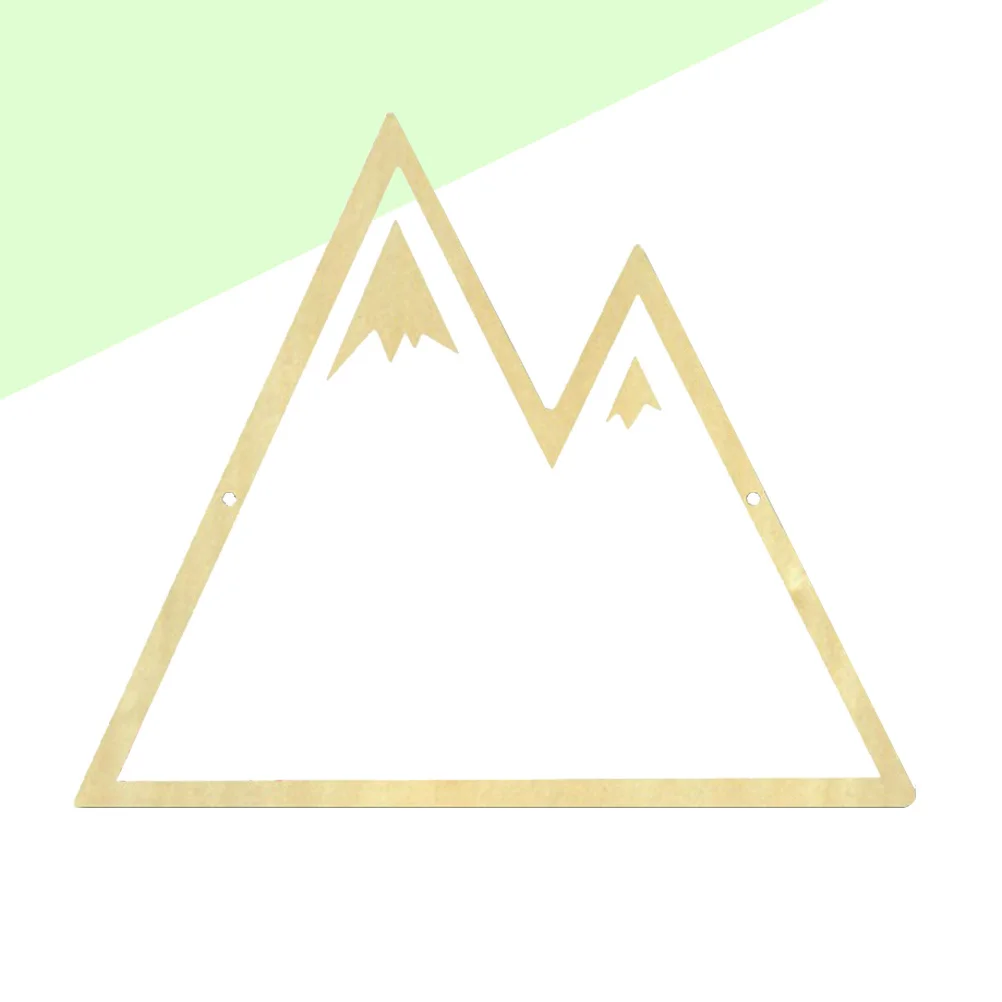 

Acrylic Wall Mirror Wooden Frame Shape Hanging Mirror Acrylic Surface Reflective Safe for Family Relaxation