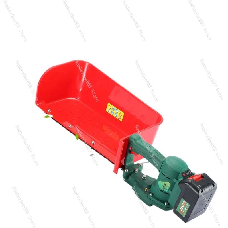 Brushless Electric Tea Picker - Single Person Mini Portable Trimmer - Rechargeable Hedge Trimmer - Small Tea Harvesting Machine