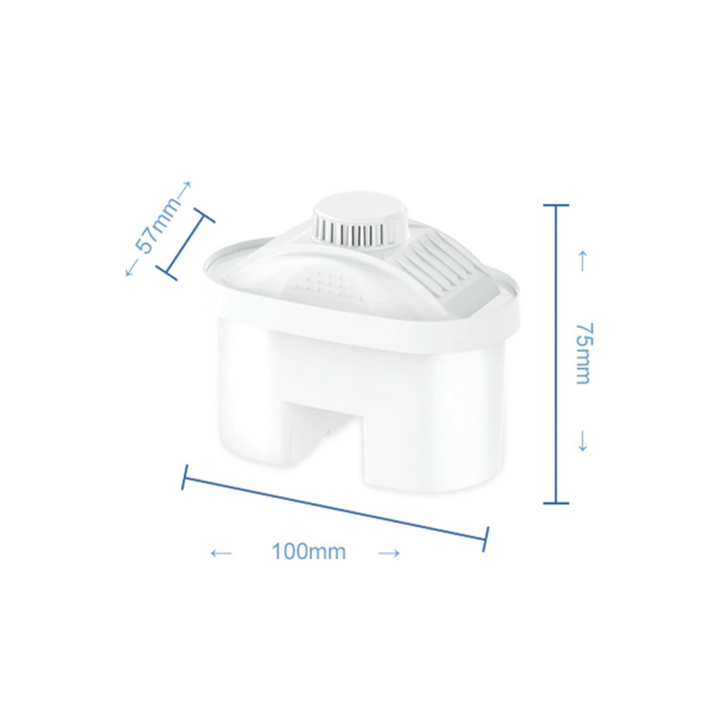 

1PC Professional Household Water Filter Filter Core for Water Kettle Purification Jug Purifier Kettle Drop (White)